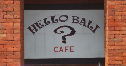 Hello Bali Cafe, Sanur Denpasar